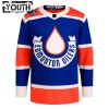 Lasten NHL Edmonton Oilers Pelipaita Custom Heritage Classic Adidas 2023-24 Sininen Authentic